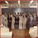 1999 Establishment of Markazia  as the sole Toyota distributor in Jordan